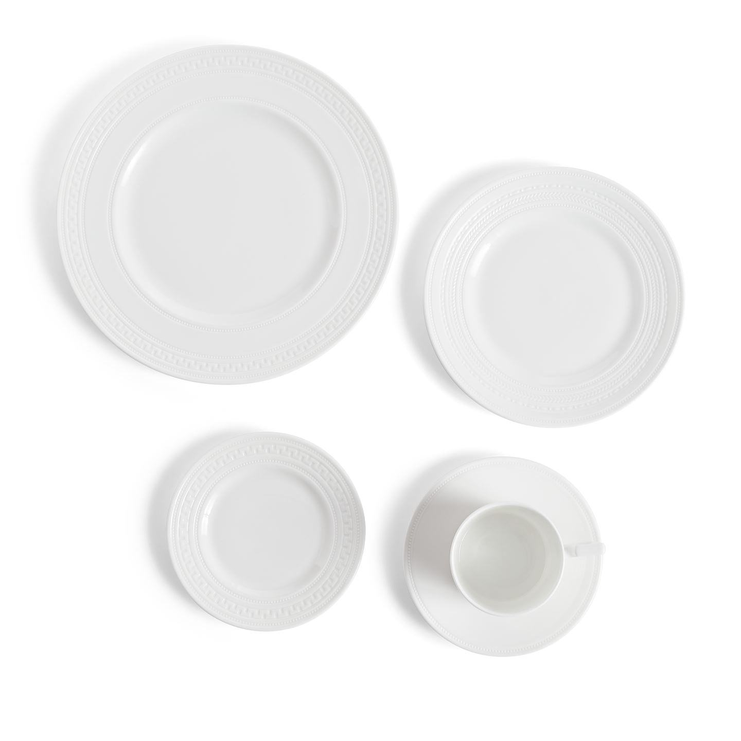Intaglio 5-Piece Dinner Setting