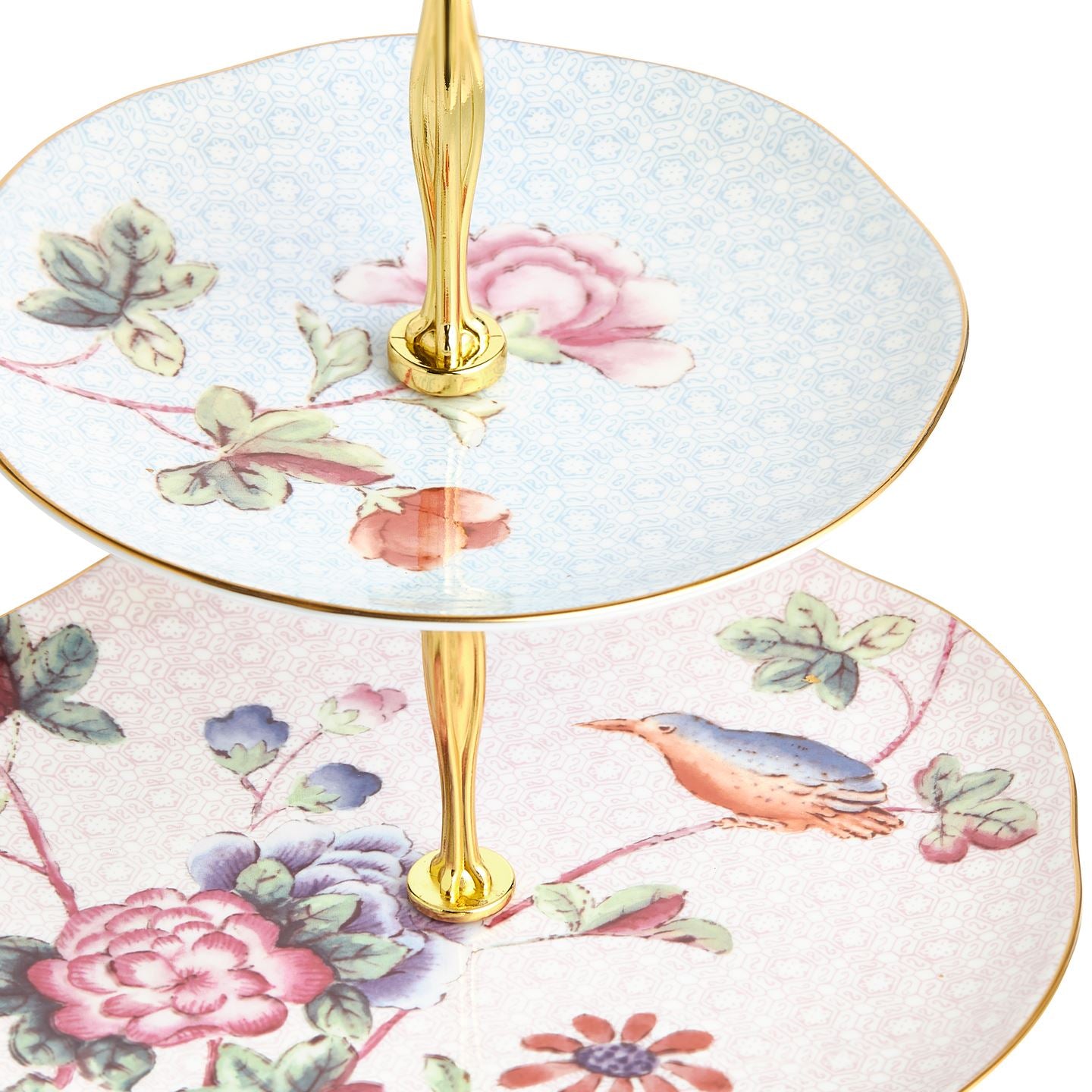 　カッコー　ケーキスタンド Cuckoo 2 Tier Cake Stand | Wedgwood