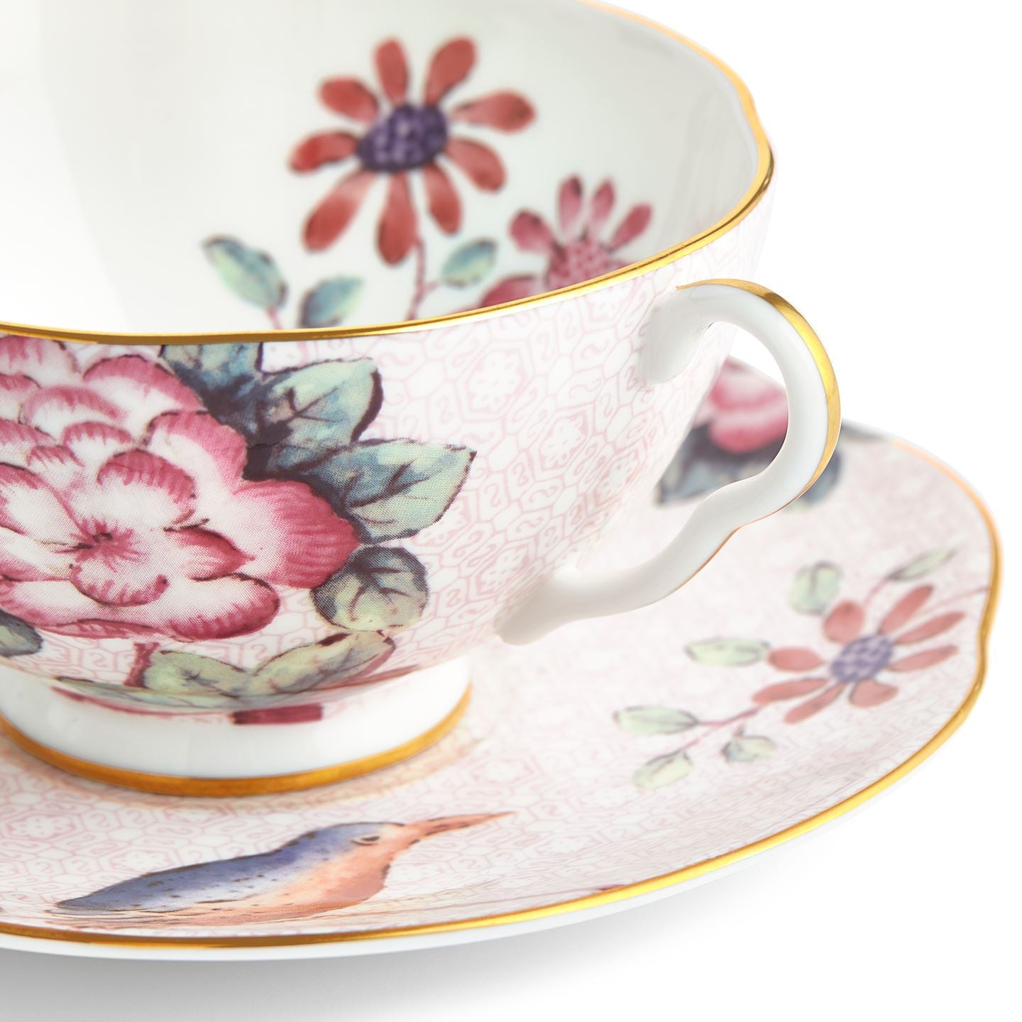 A-99　 Cuckoo ティーカップ＆ソーサー ピンク Cuckoo Pink Teacup and Saucer | Wedgwood