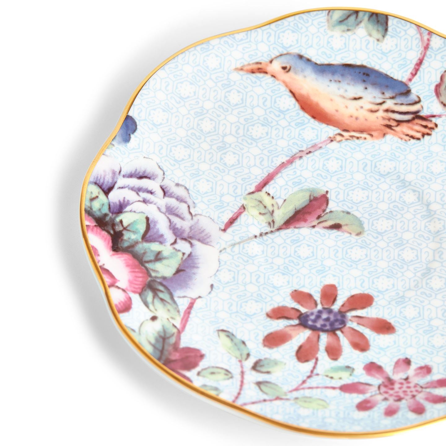 Cuckoo Blue Teacup and Saucer