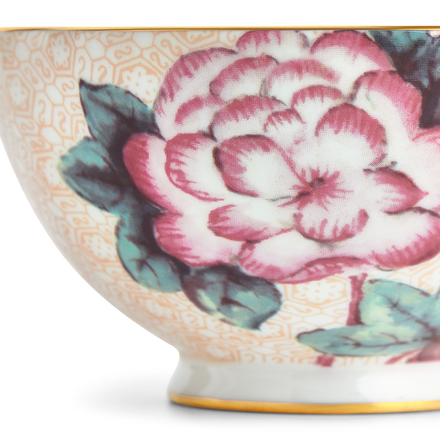 Cuckoo Peach Teacup and Saucer