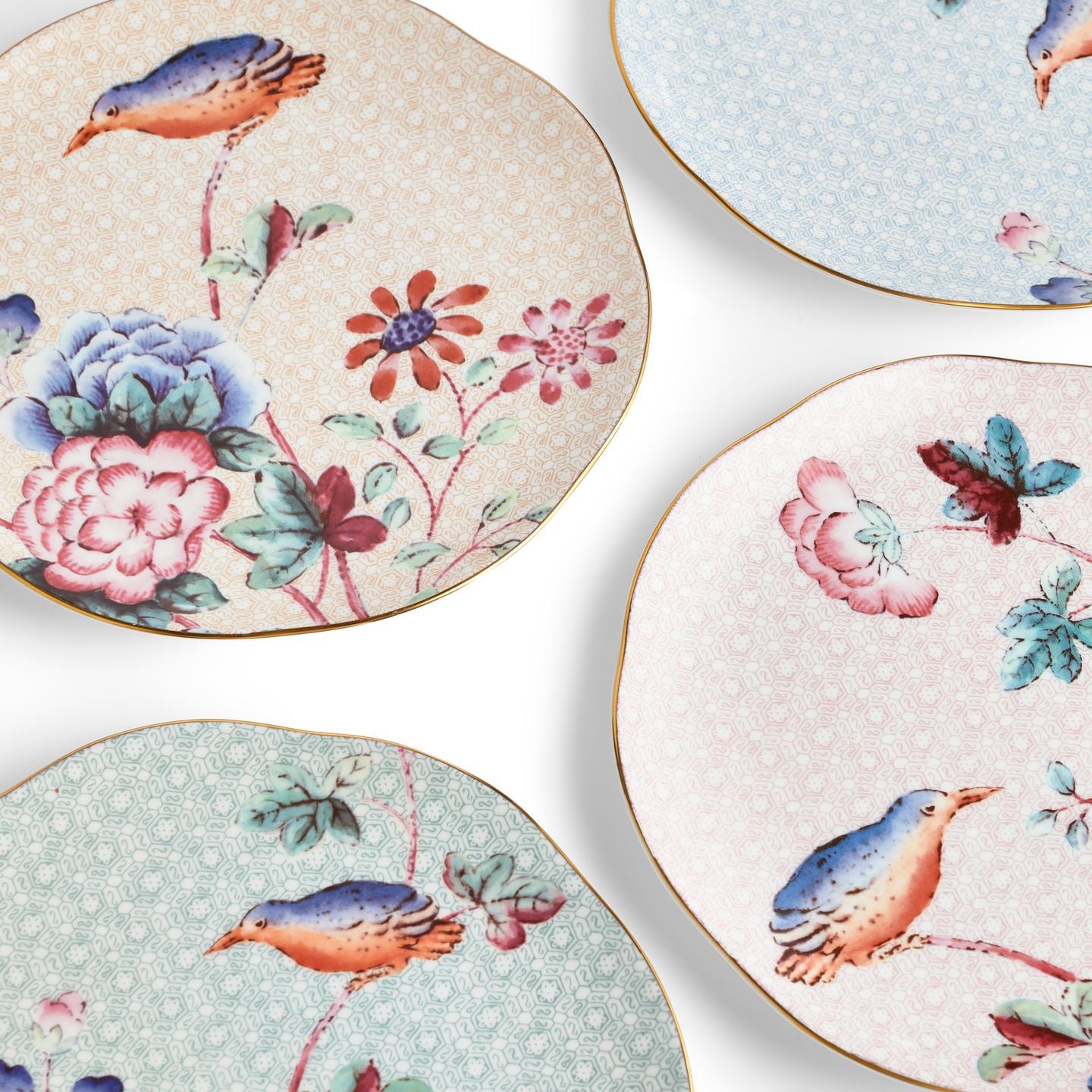 （ウェッジウッド）CUCKOO ボーンチャイナ 4枚セット Cuckoo Tea Plate , Set of 4 | Wedgwood