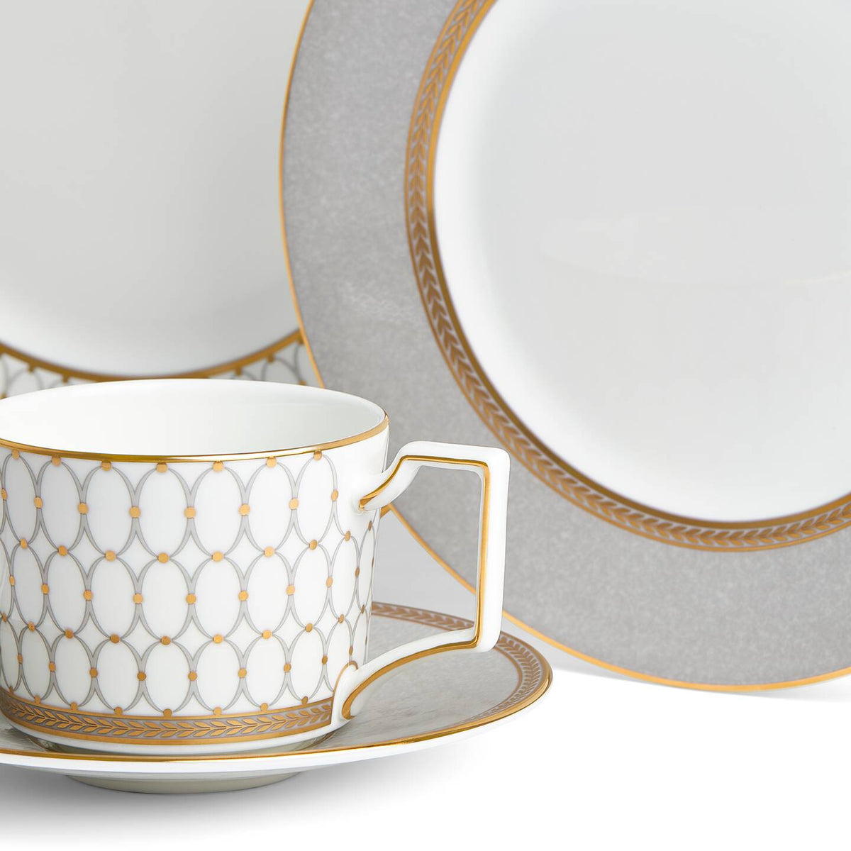 Renaissance Grey 5 Piece Dinner Set