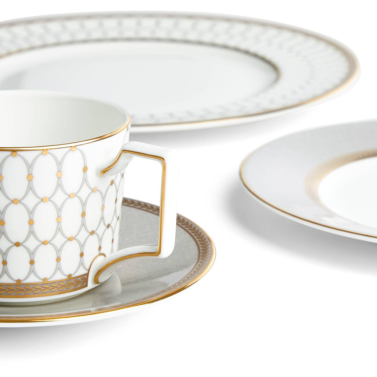Renaissance Grey 5 Piece Dinner Set