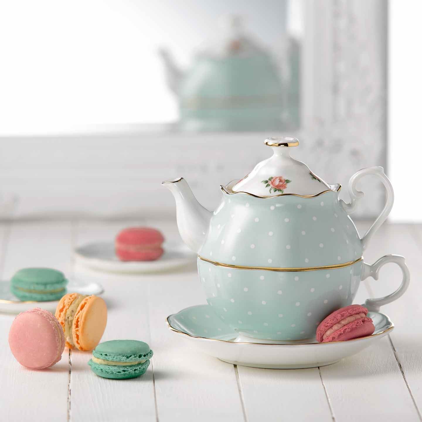 Royal Albert Polka Rose Tea for One