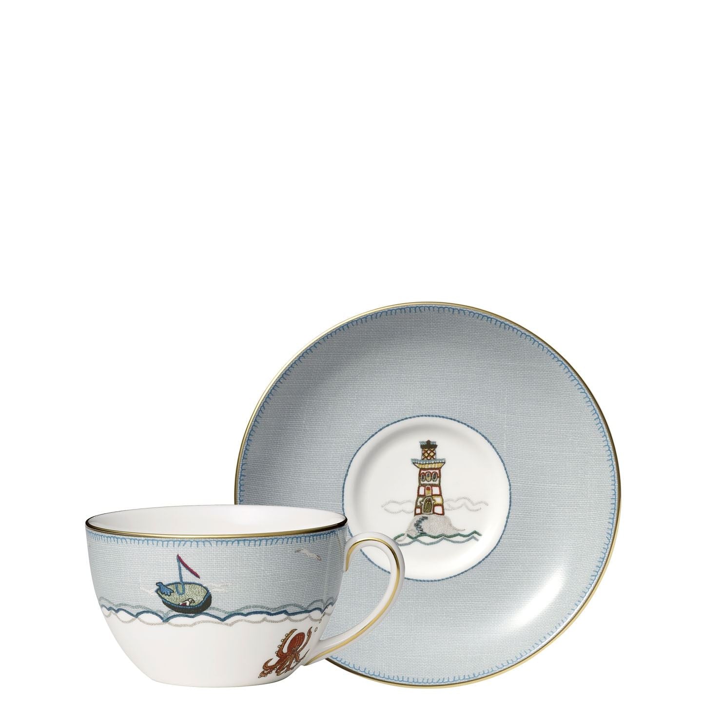 Sailor's Farewell Breakfast Cup and Saucer