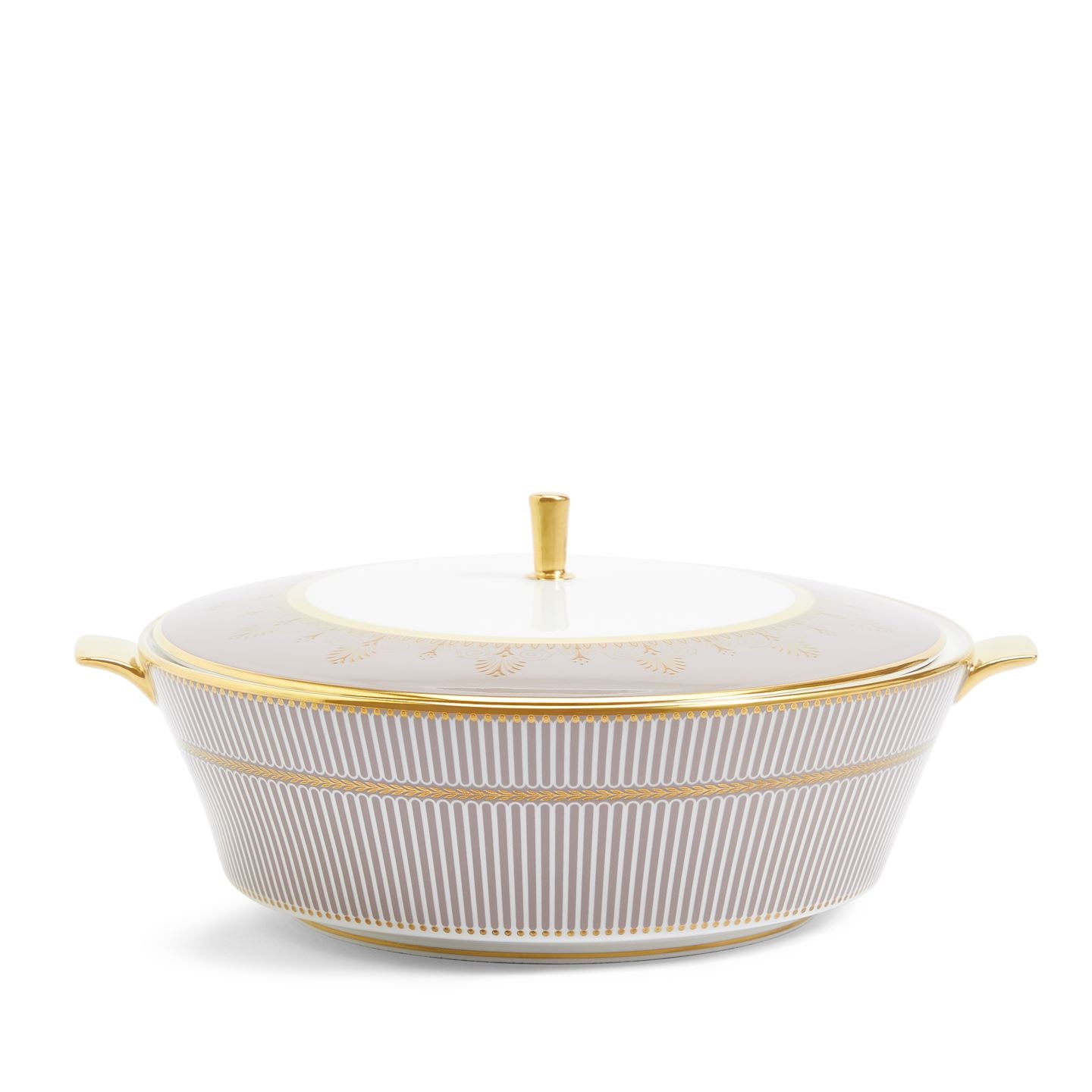 Anthemion Grey Covered Vegetable Dish