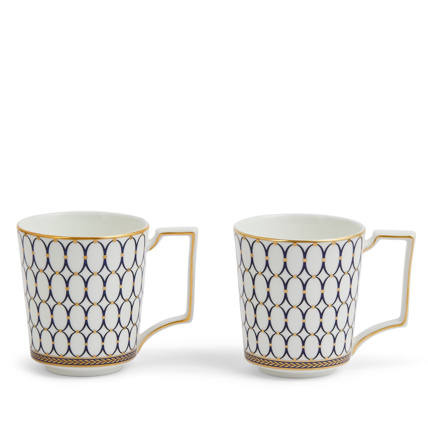 Renaissance Gold Mug, Set of 2