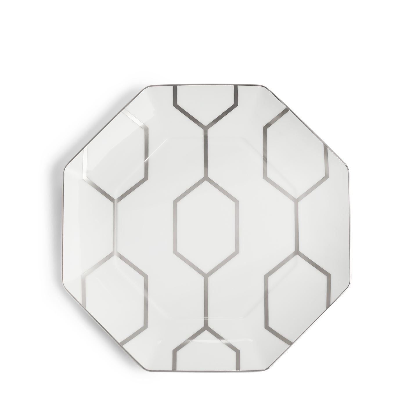 Gio Platinum Octagonal Side Plate