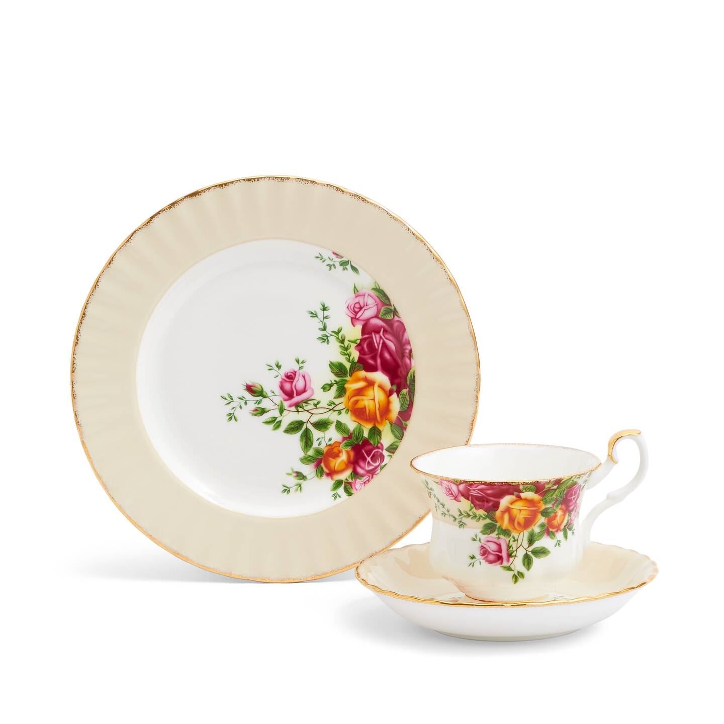 Old Country Roses 3 Piece Set Rose | Wedgwood
