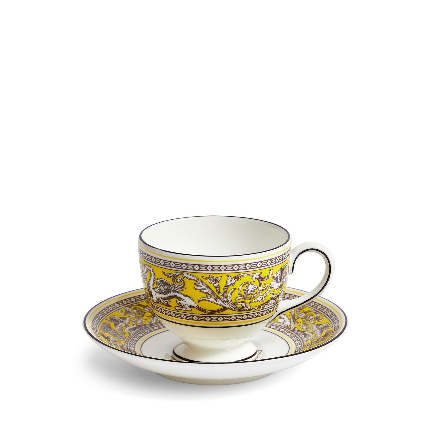 Florentine Verde Teacup Saucer | Wedgwood