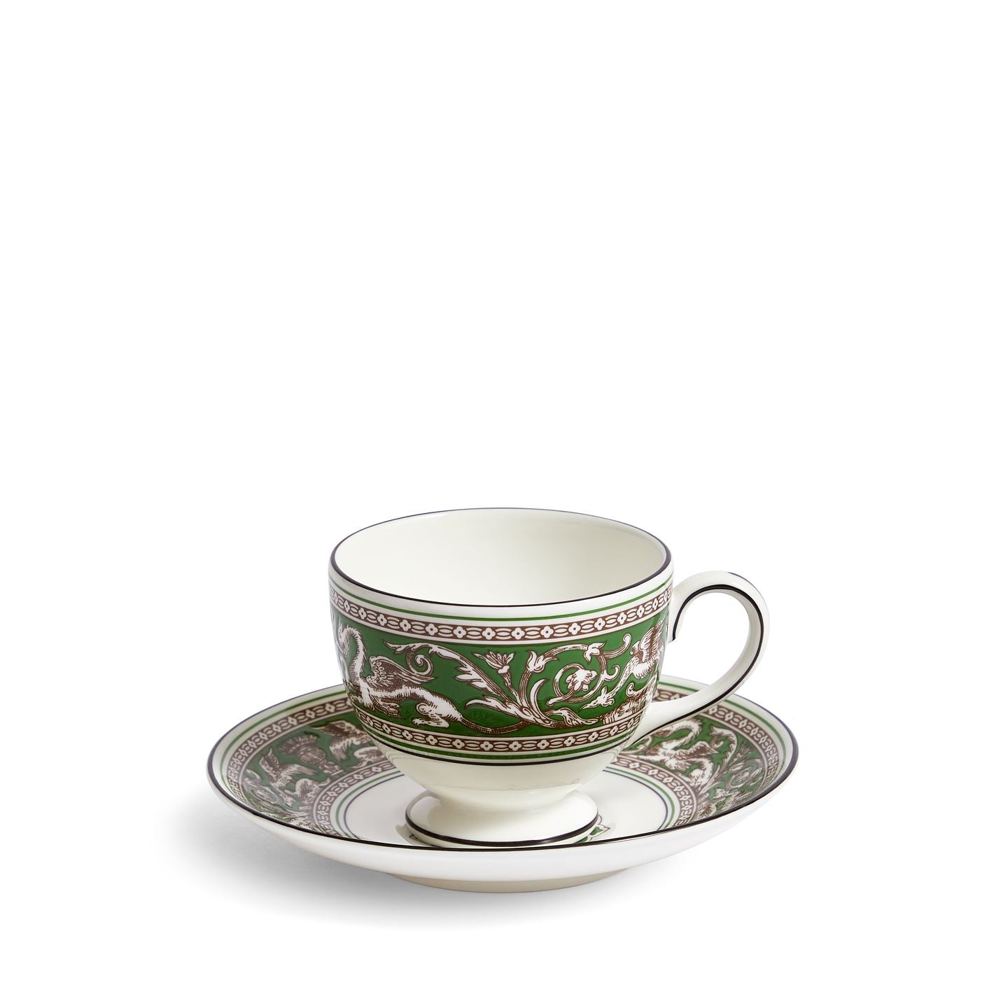 Florentine Turquoise Teacup Saucer | Wedgwood