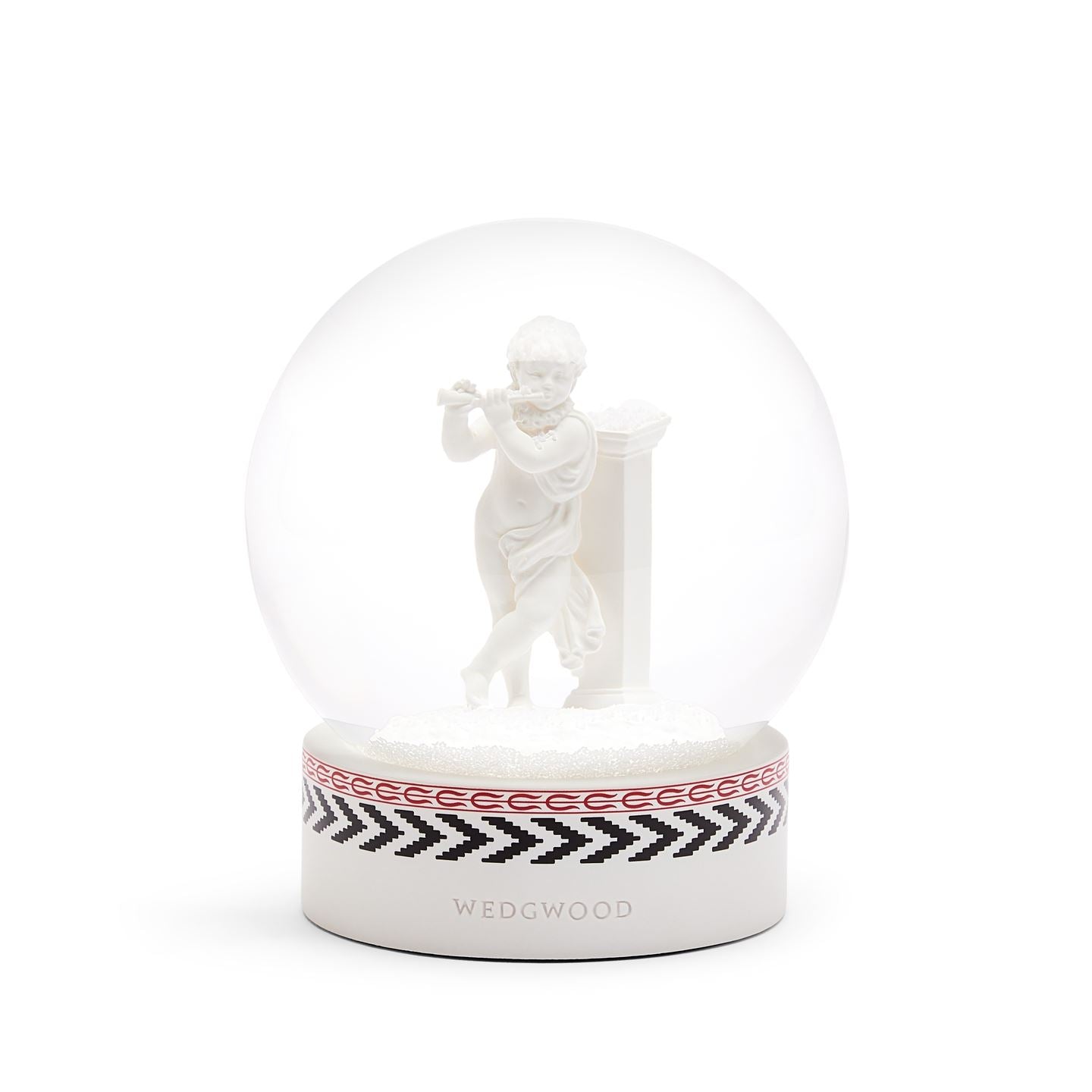 Christmas Cherub Snow Globe