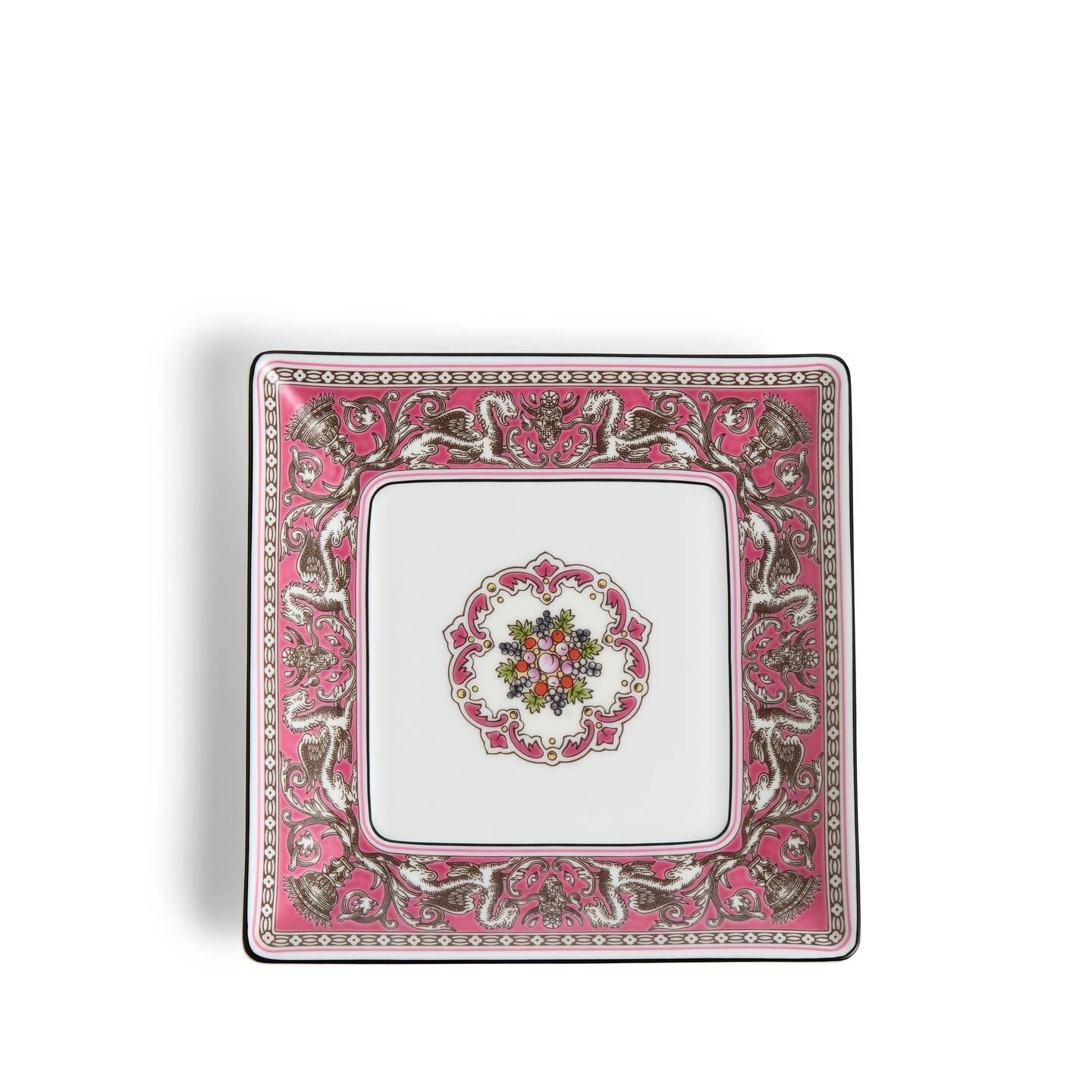 Florentine Turquoise Square Tray | Wedgwood