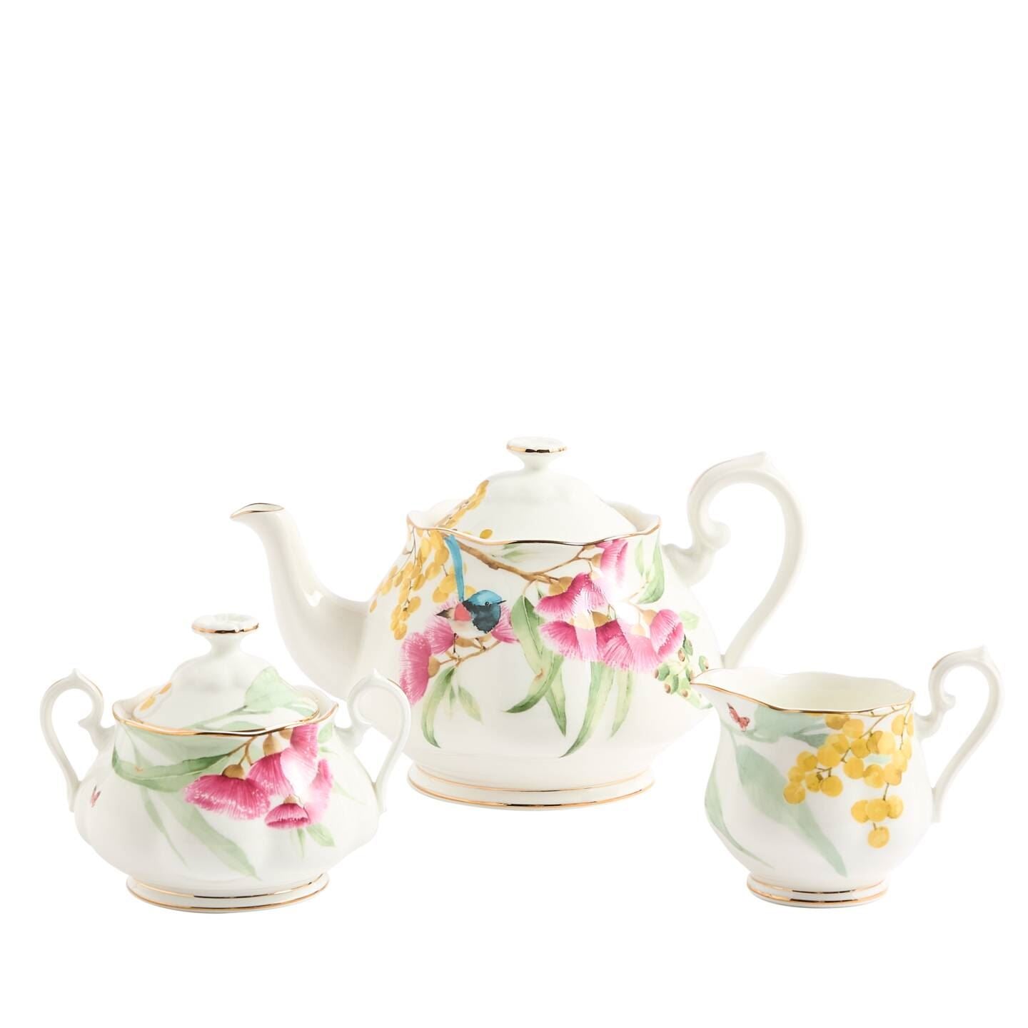 Miranda Kerr Australiana Teapot Sugar Cream 3PCS