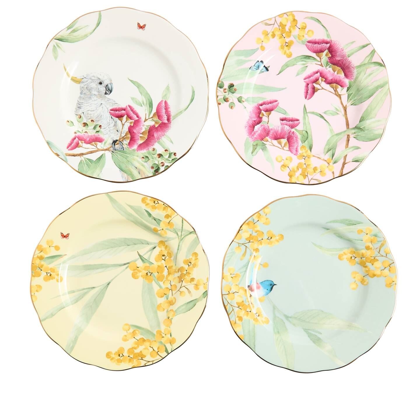 Miranda Kerr Australiana Plates Set of 4