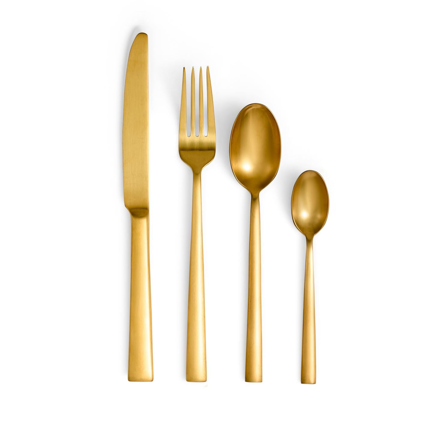 Renaissance Cutlery 16pc Gold