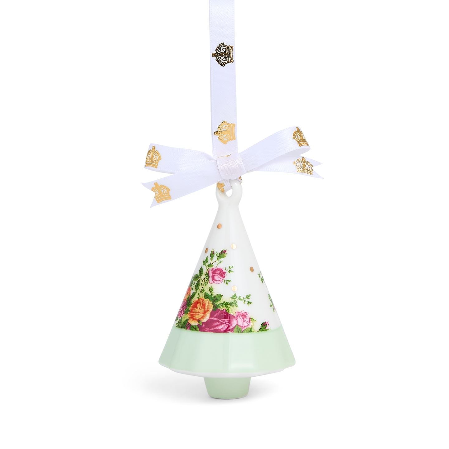 Old Country Roses Christmas Hanging Ornament Tree
