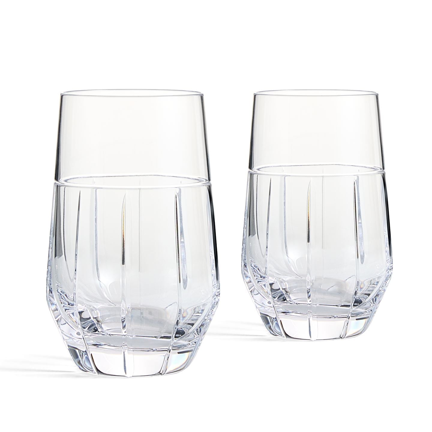 Vera Wang Luxe Graphite Highball Pair