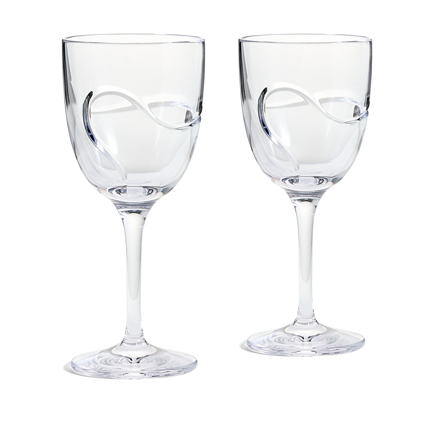 Vera Wang Luxe Graphite White Wine Pair
