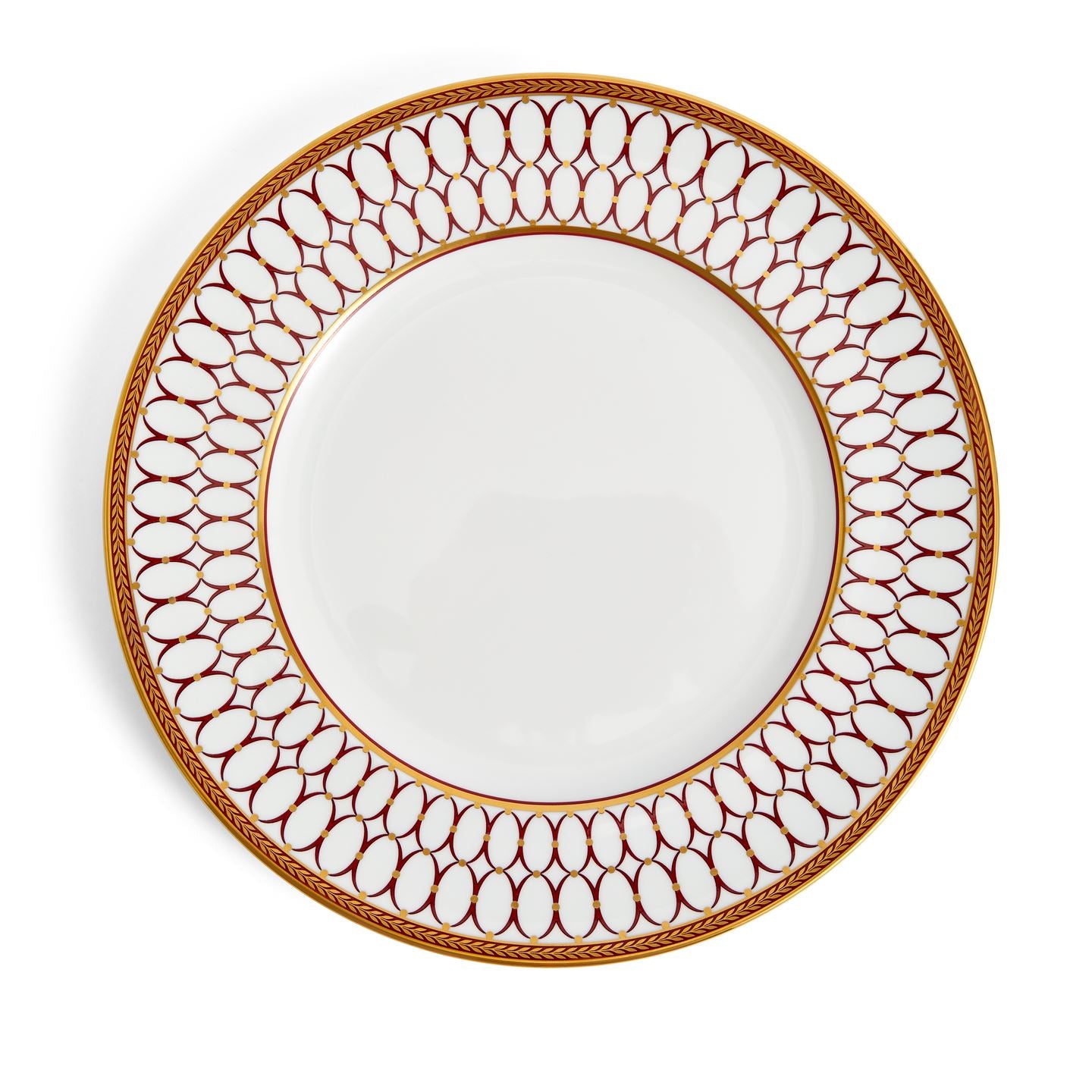Renaissance Red Dinner Plate
