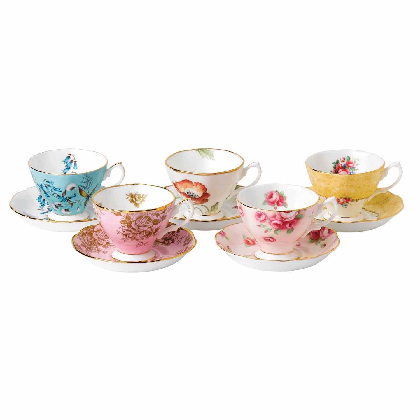 Royal Albert 100 Years of Royal Albert 10 Piece Set (1950-1990)