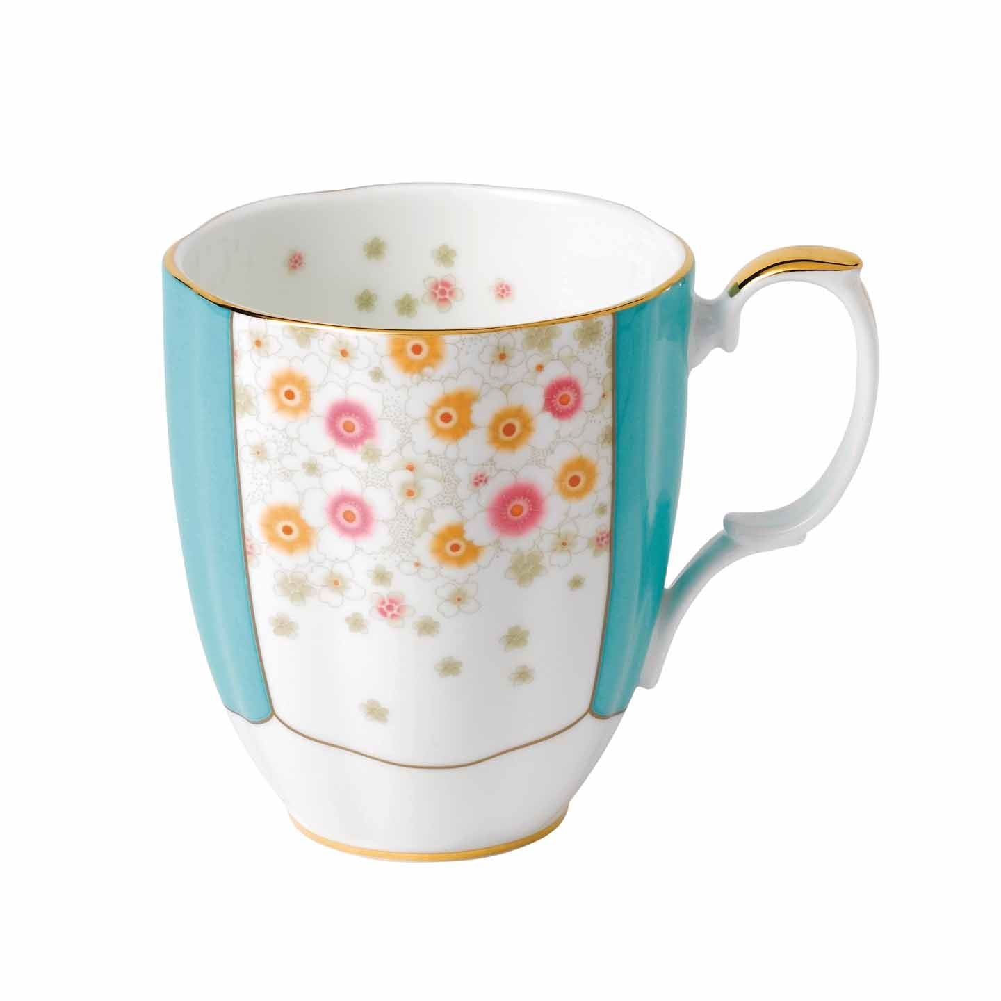 Royal Albert 100 Years of Royal Albert 1930 Mint Deco Mug