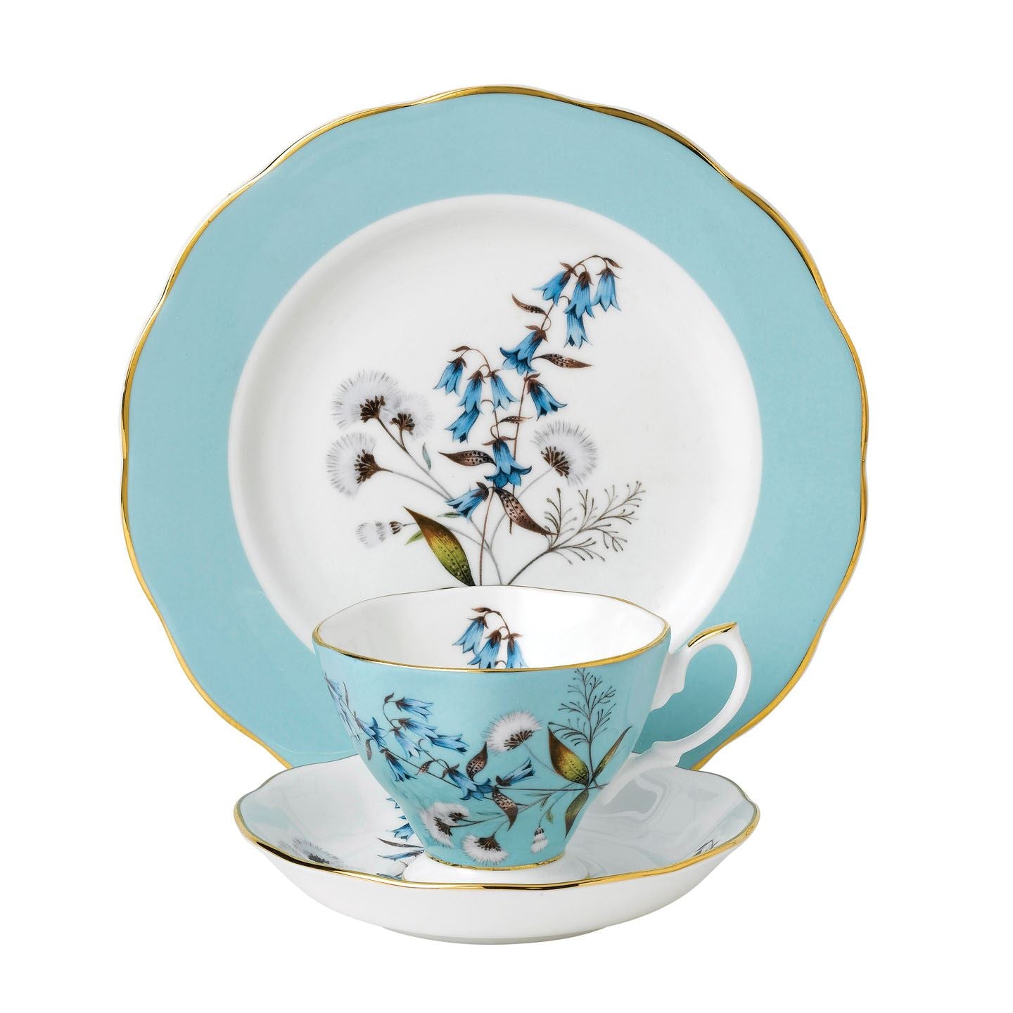 Royal Albert 100 Years of Royal Albert 1950 Festival 3 Piece Set