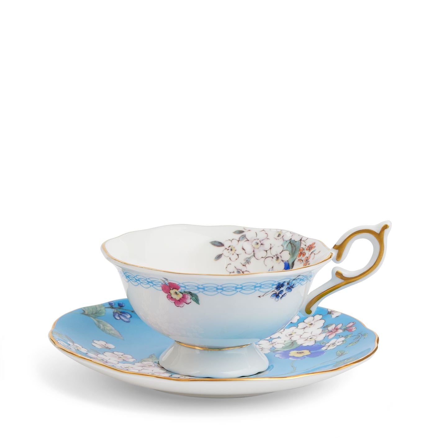 Wonderlust Apple Blossom Teacup and Saucer | Wedgwood