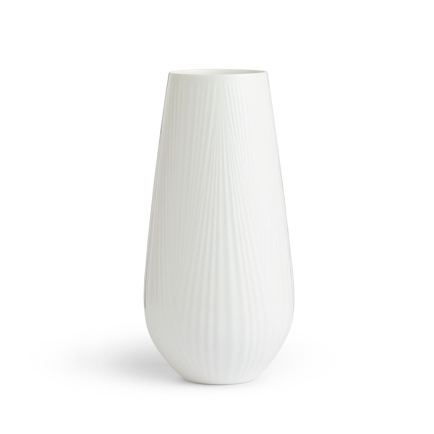  White Folia 花瓶 White Folia Tall Vase | Wedgwood