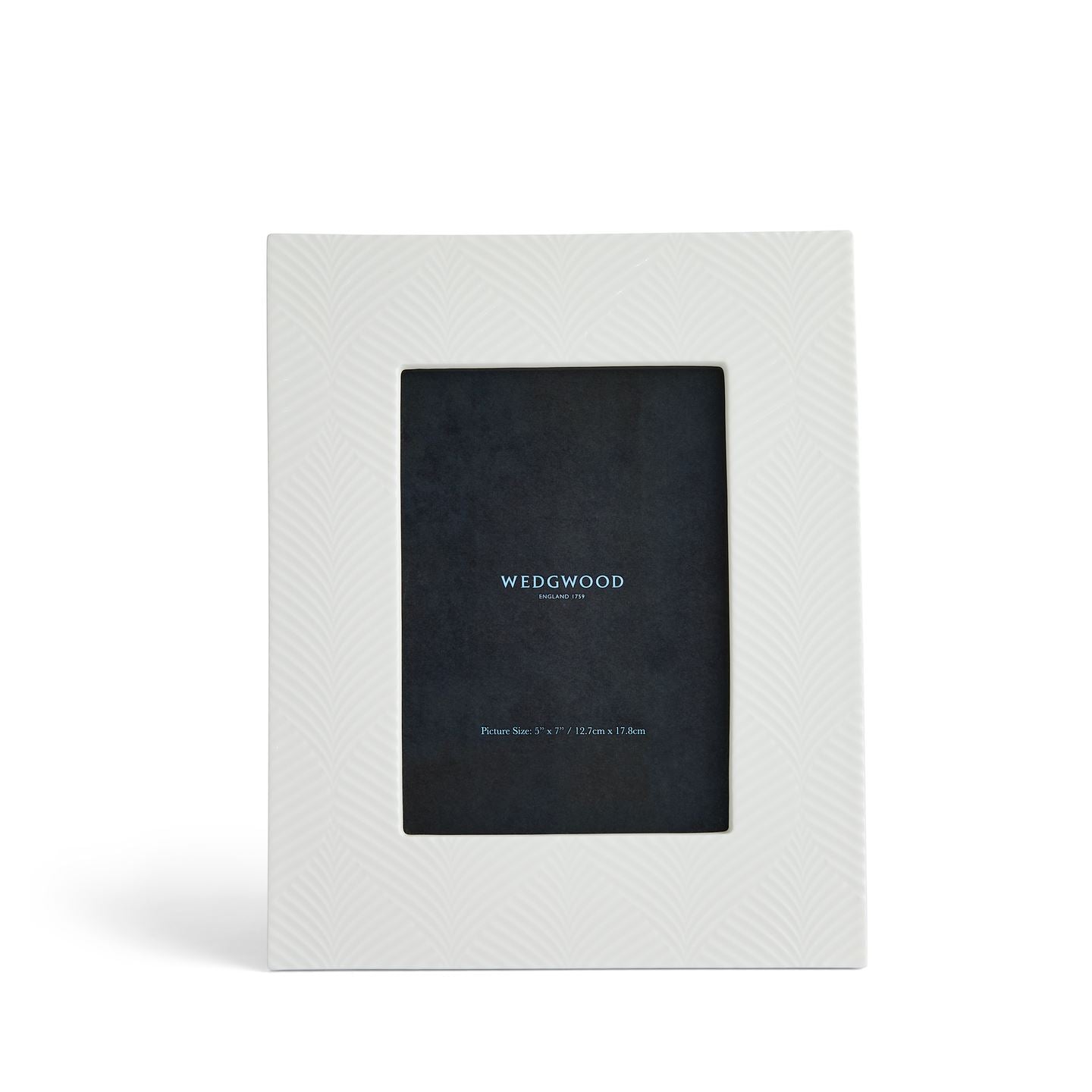 White Folia Photo Frame (Photo: 5x7inch)
