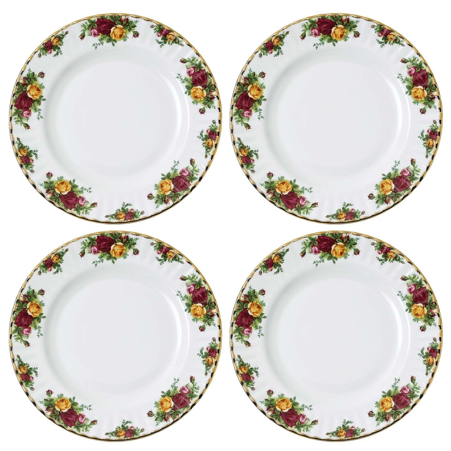Royal Albert Old Country Roses Dinner Plate , Set of 4