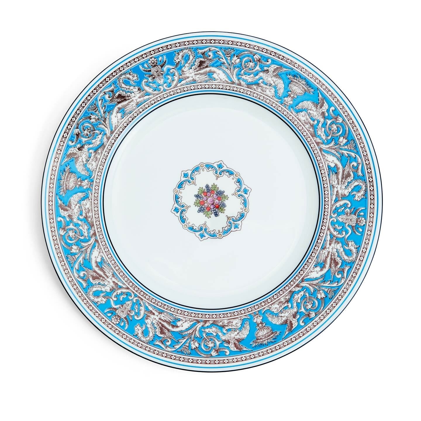  Florentine 皿 5枚セット直径18cm Florentine Turquoise Dinner Plate | Wedgwood