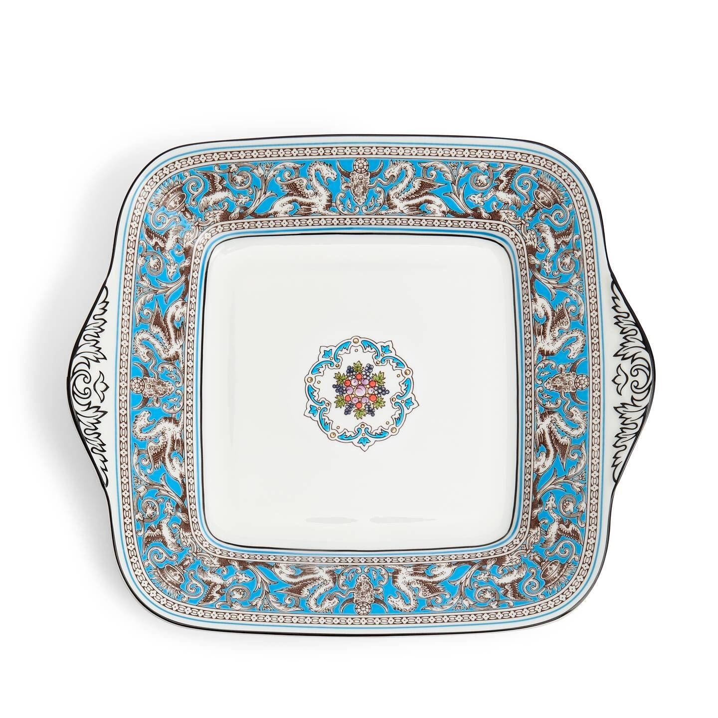 Florentine Turquoise Bread and Butter Plate