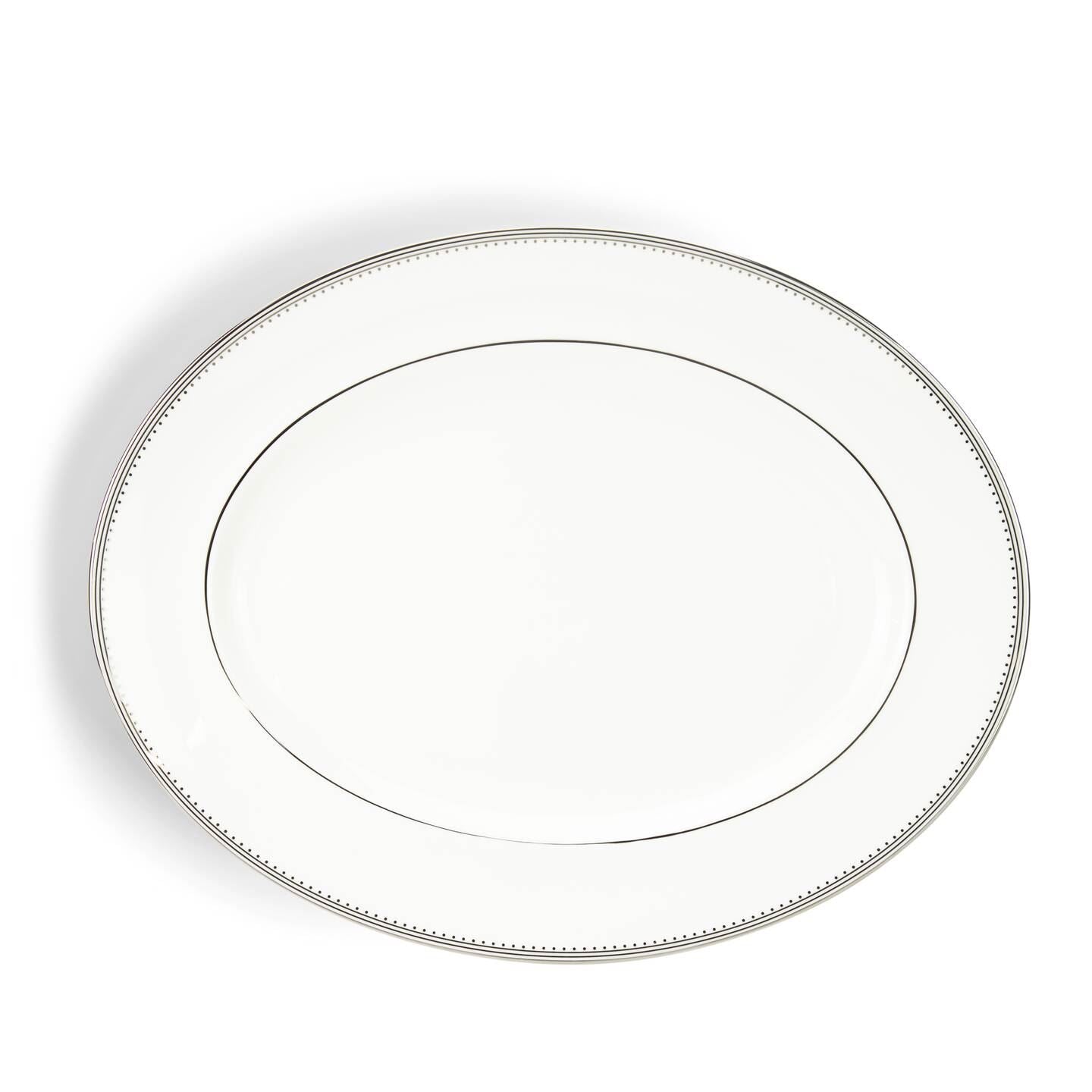 Vera Wang Grosgrain Oval Dish