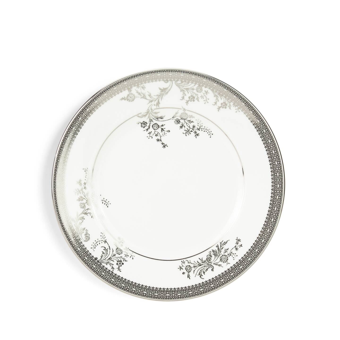 Vera Wang Lace Platinum Salad Plate | Wedgwood