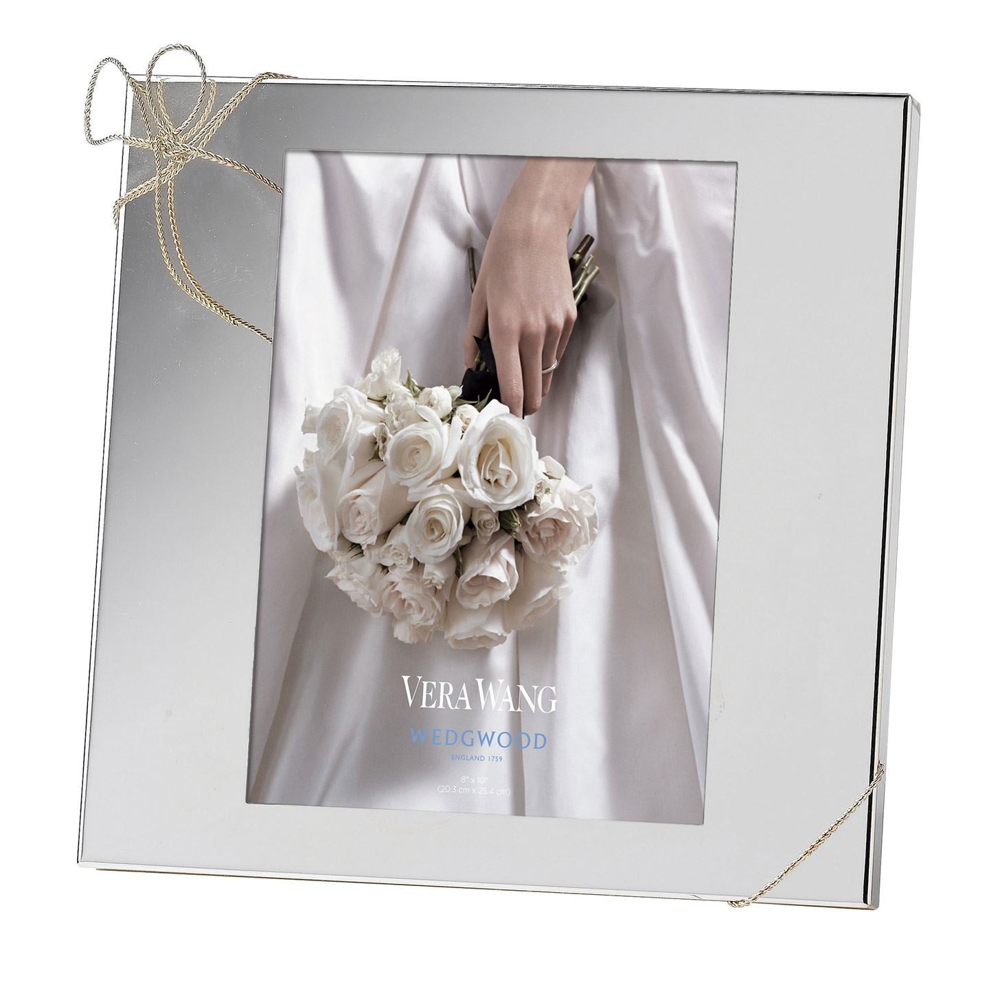 Vera Wong  LOVE KNOTS パースミラー Vera Wang Love Knots Photo Frame (Photo: 8x10inch) | Wedgwood