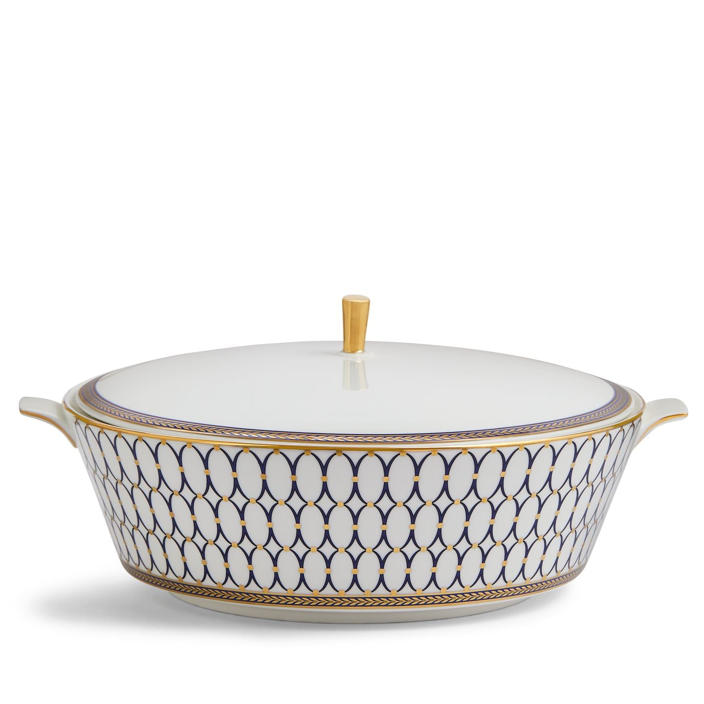 Renaissance Gold Covered Vegetable Dish | Wedgwood