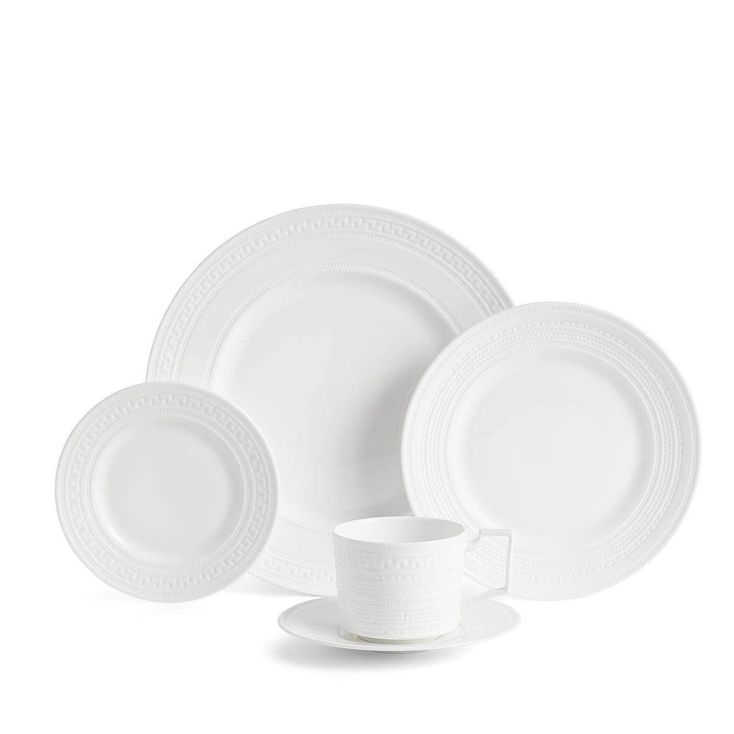 Intaglio 5-Piece Dinner Setting