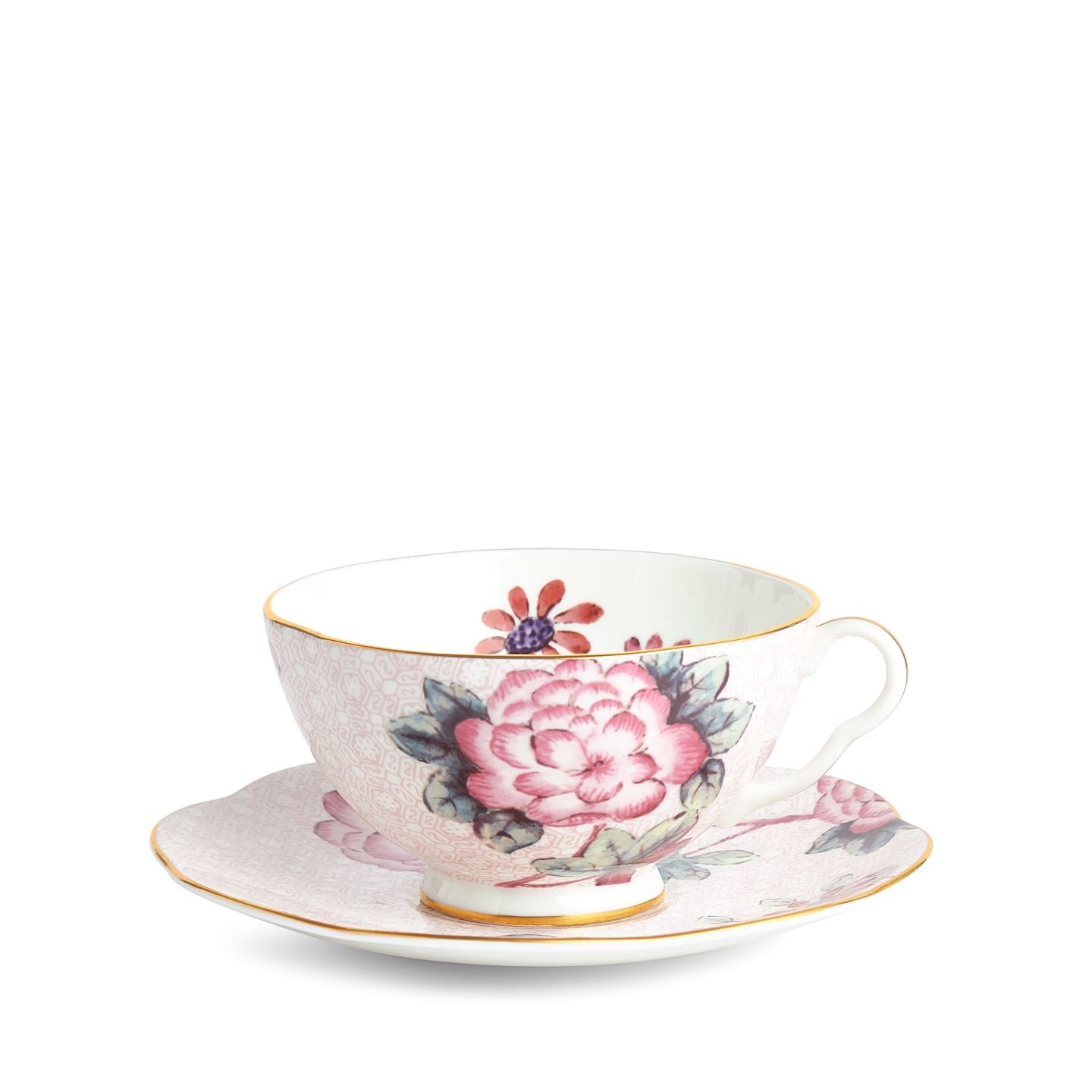 A-99　 Cuckoo ティーカップ＆ソーサー ピンク Cuckoo Pink Teacup and Saucer | Wedgwood
